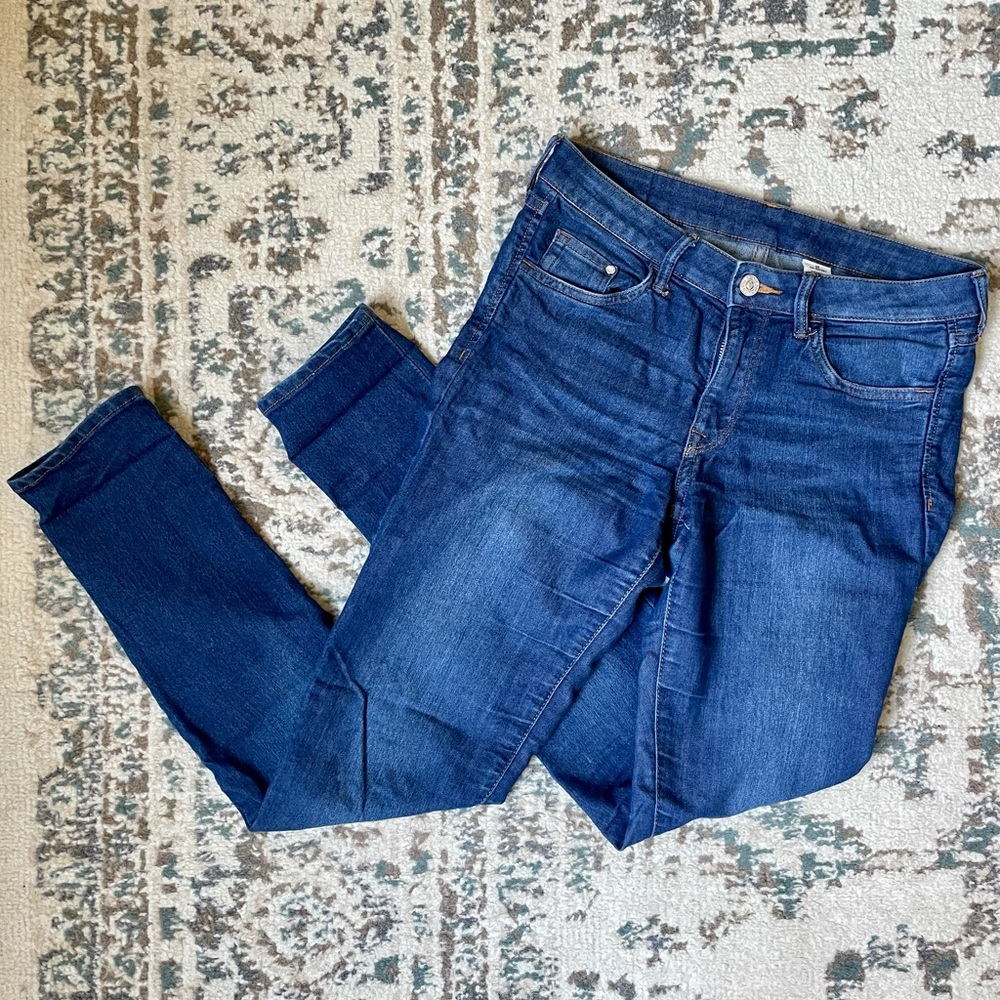 H&M &Denim Stretchy Skinny Low Waist Jeans